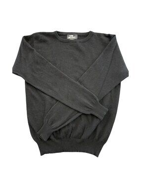 Women's Black Cashmere Sweater Z Studio Made In Malta Size Medium